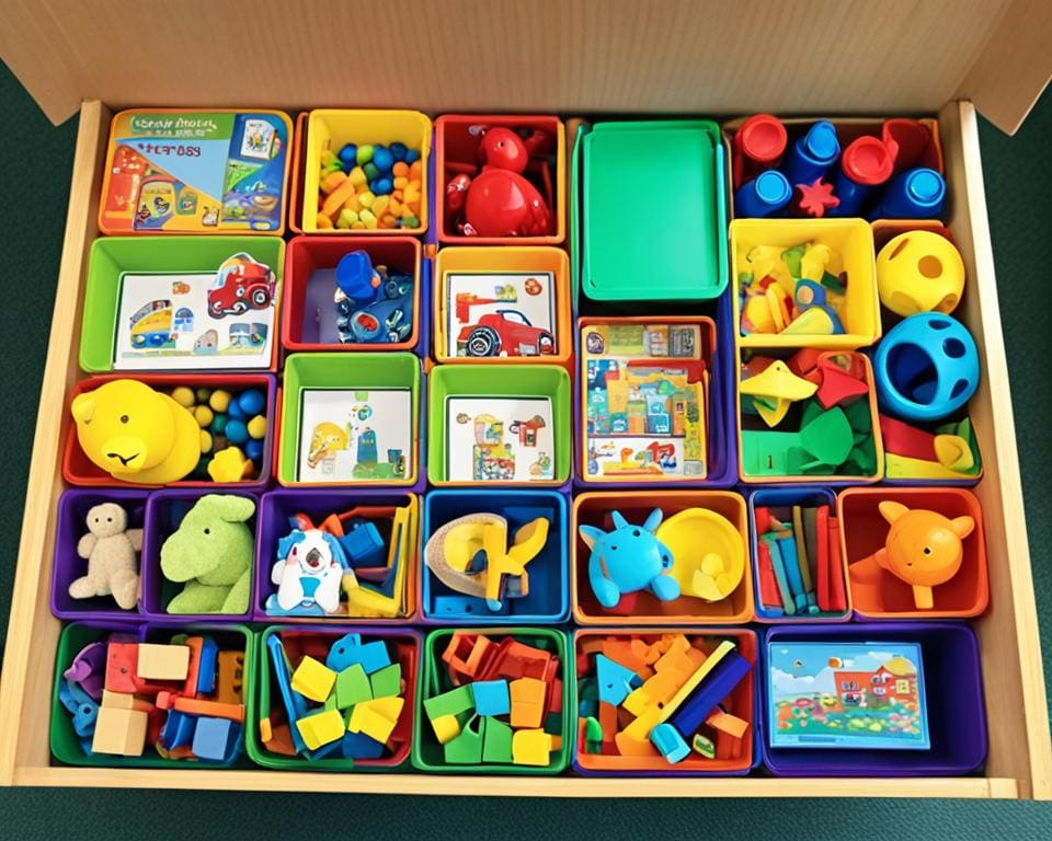 Speelgoed delen: Box voor broertjes en zusjes?