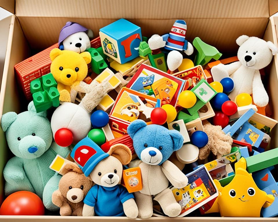 Speelgoedbox verrassingen: Wat te verbergen?