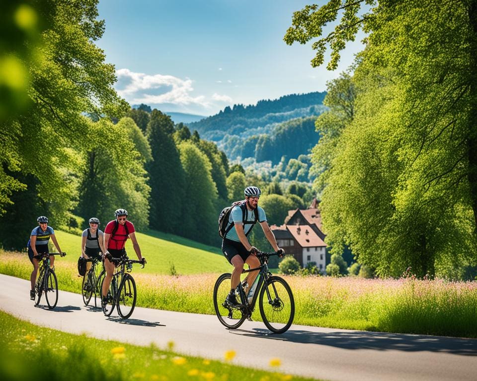 fietsroutes in Freiburg