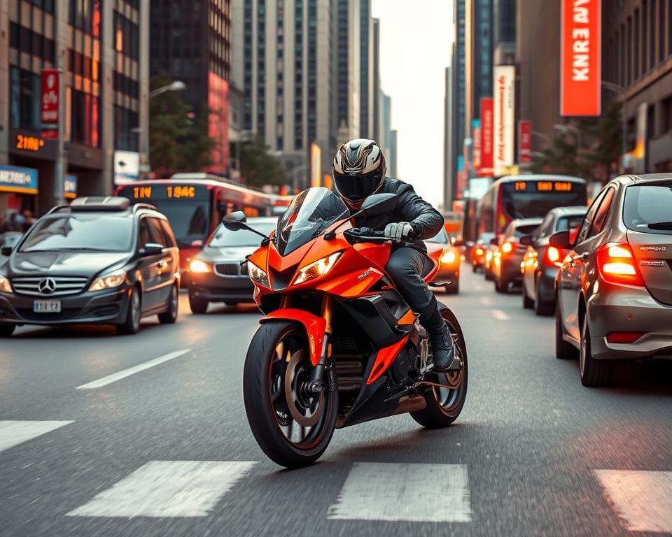 Motorrijden in de stad: Hoe je de verkeersdrukte kunt vermijden