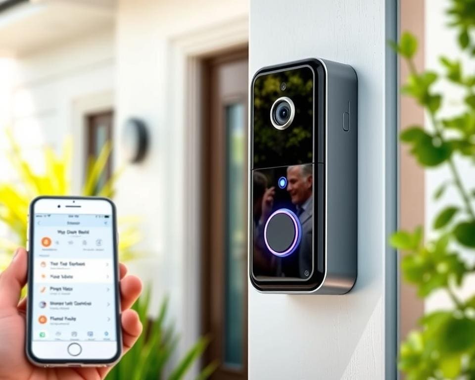 Slimme deurbellen met app-connectie