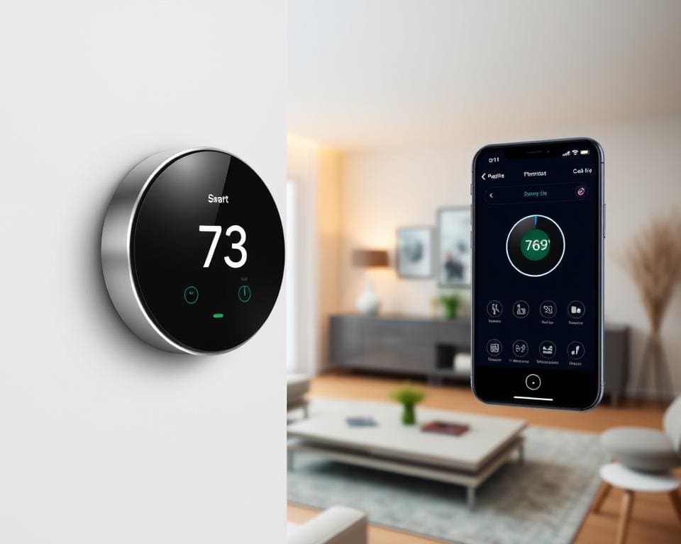 Slimme thermostaten met gebruiksvriendelijke app