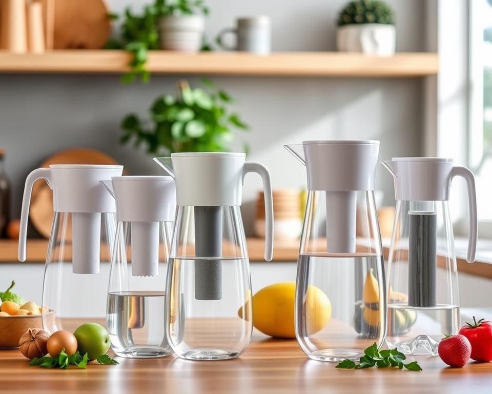 Waterkannen met ingebouwd filter: Altijd zuiver drinkwater