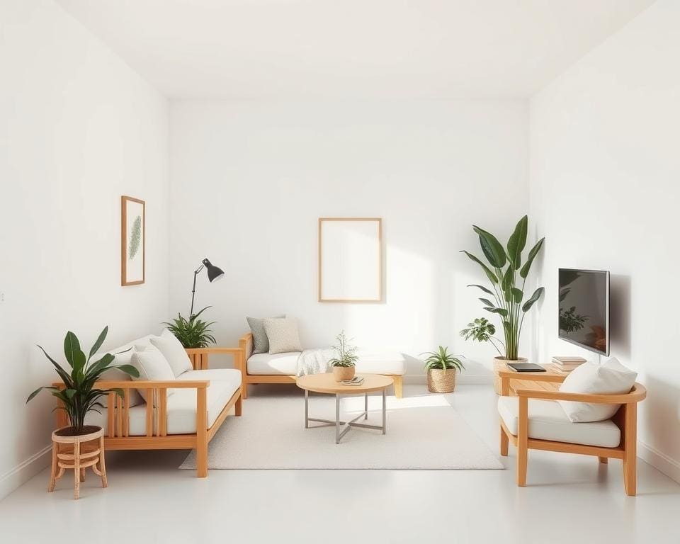 stappen naar een minimalistisch interieur