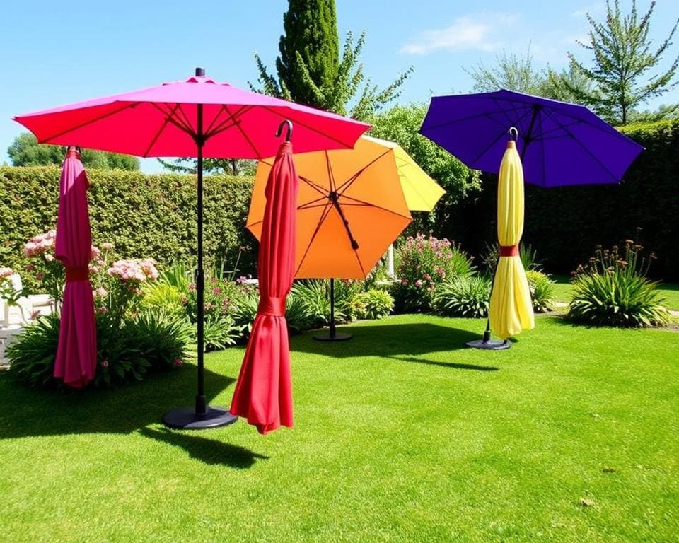 voordelen van inklapbare parasols