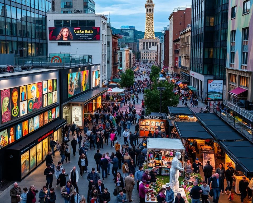 Stedentrip naar een stad vol culturele evenementen en galeries