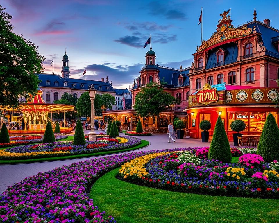 Tivoli Kopenhagen: Avontuur en plezier in een historisch pretpark