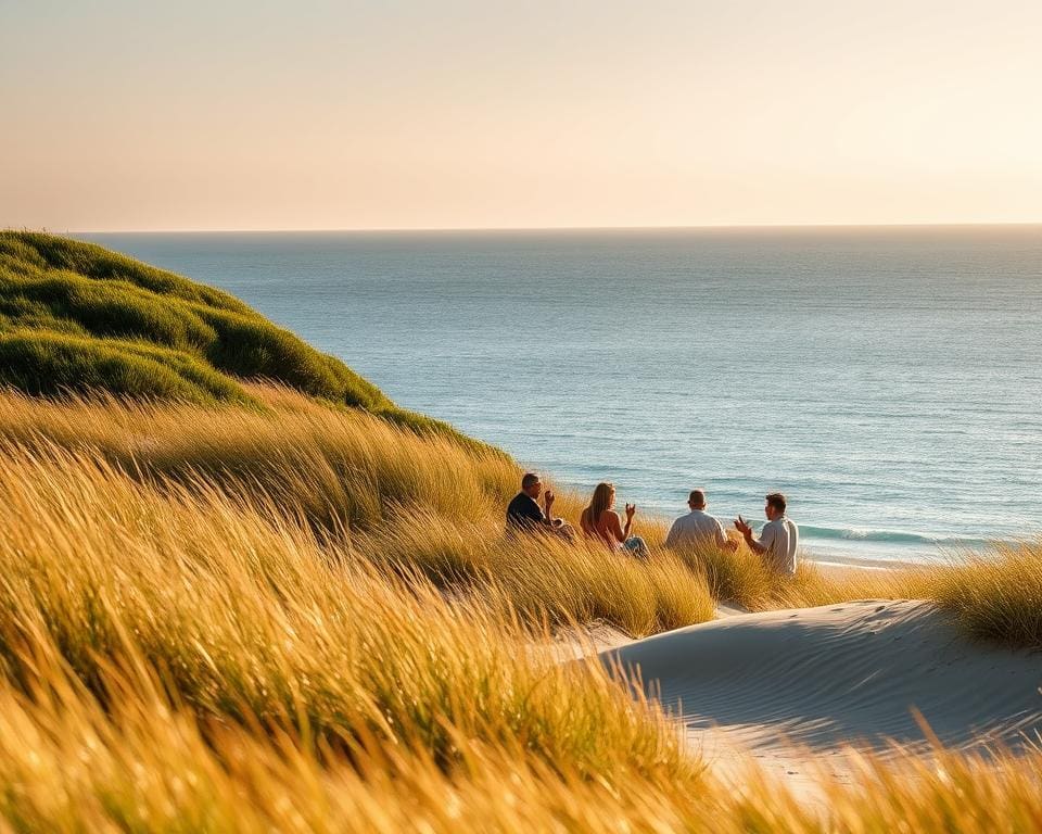 Brainstormen met zicht op de duinen