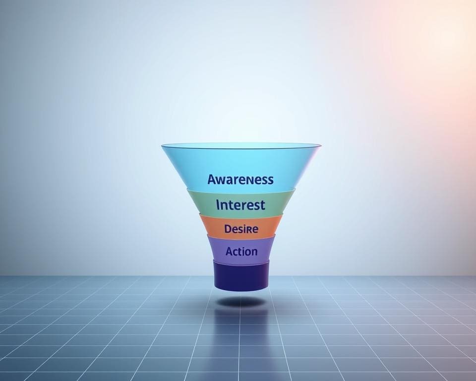 Hoe ziet een online marketing funnel eruit?