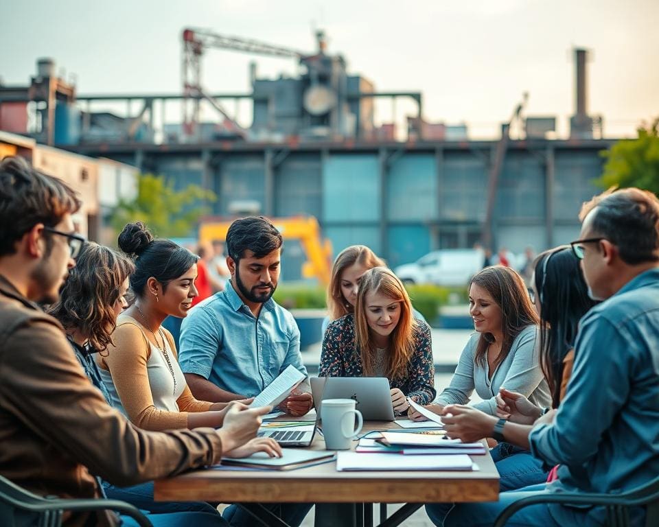 Samenwerken in een andere context