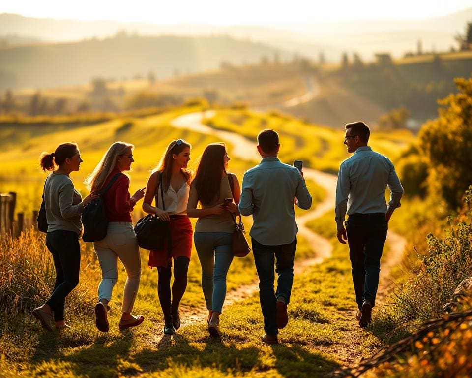 Teaminzichten tijdens wandeloverleg