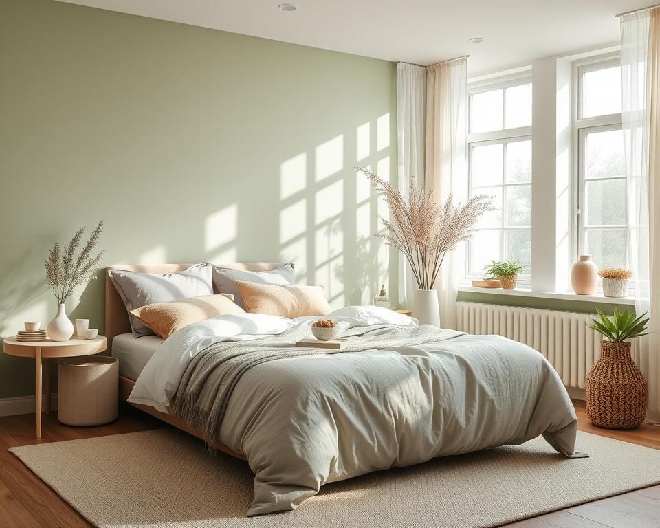 Wat zijn rustgevende kleuren voor een slaapkamer?