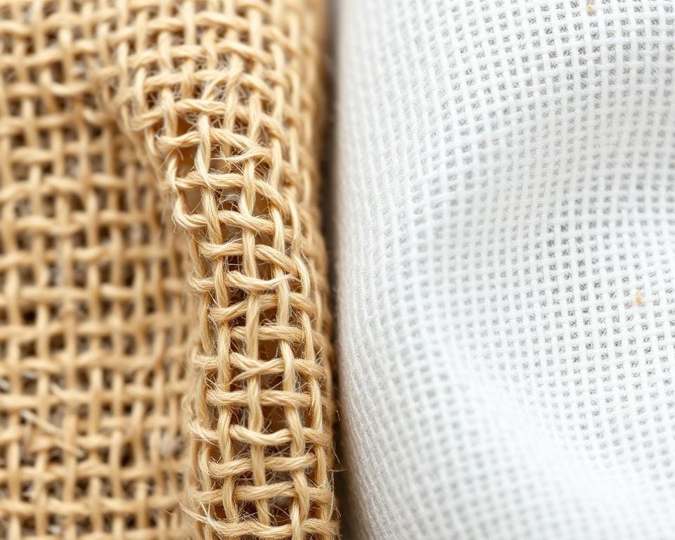 Hoe voelt ramie aan vergeleken met linnen?