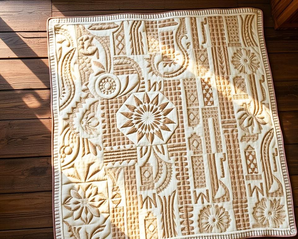 Is ongebleekte katoen geschikt voor patchwork?