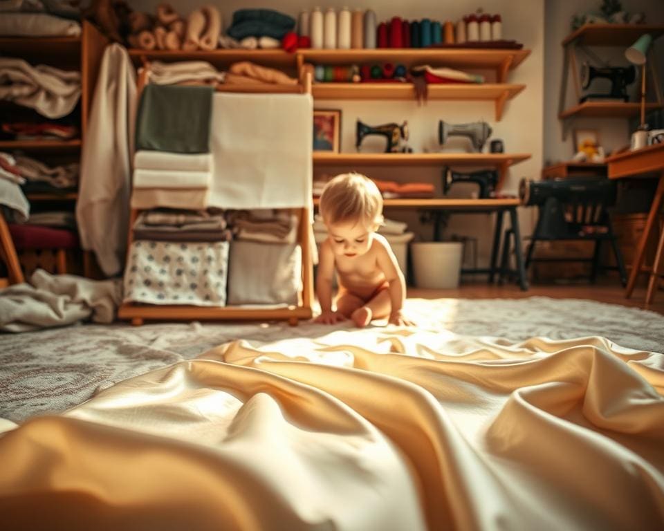 Is zijde geschikt voor kinderkleding?