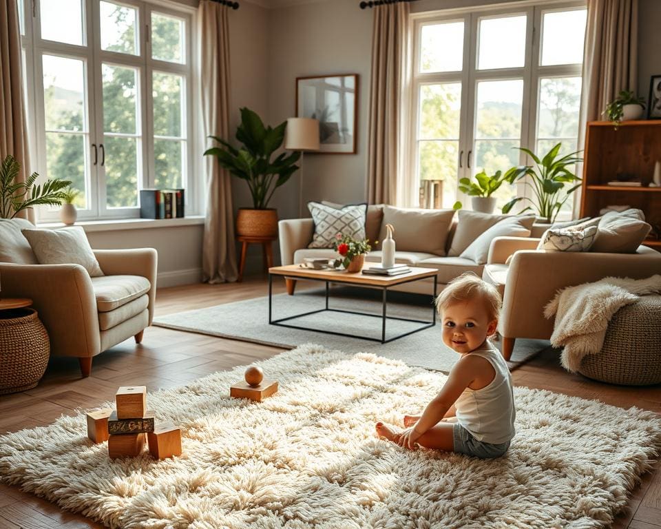 Gezellig wonen met een kleintje in huis