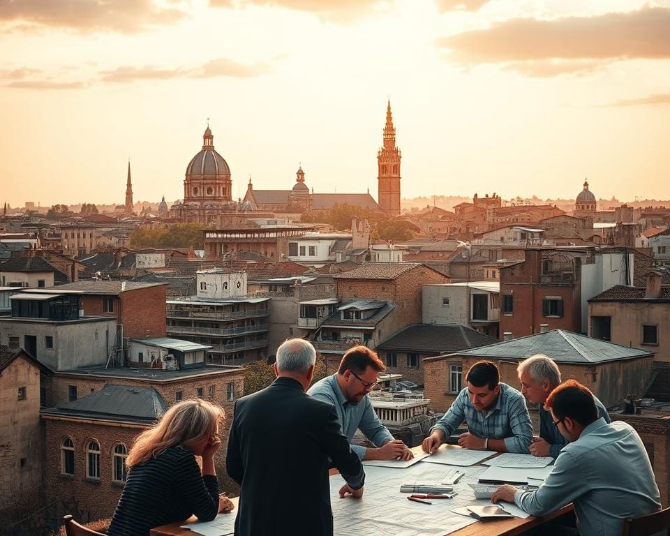 Hoe plan je wijkvernieuwing in een historische context?