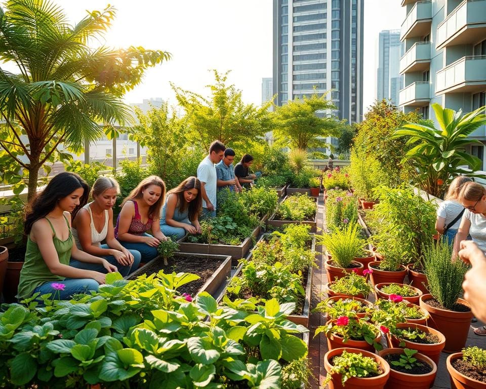 Hoe werk je met bewoners aan vergroening van flats?