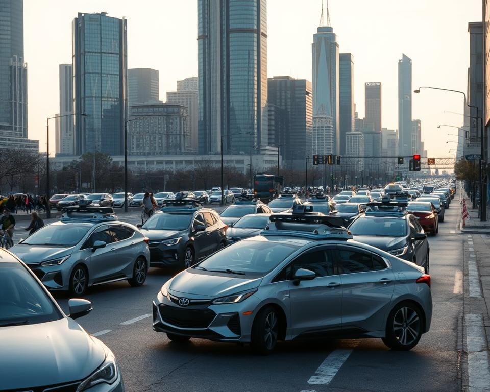 Zelfrijdende voertuigen in het dagelijks verkeer
