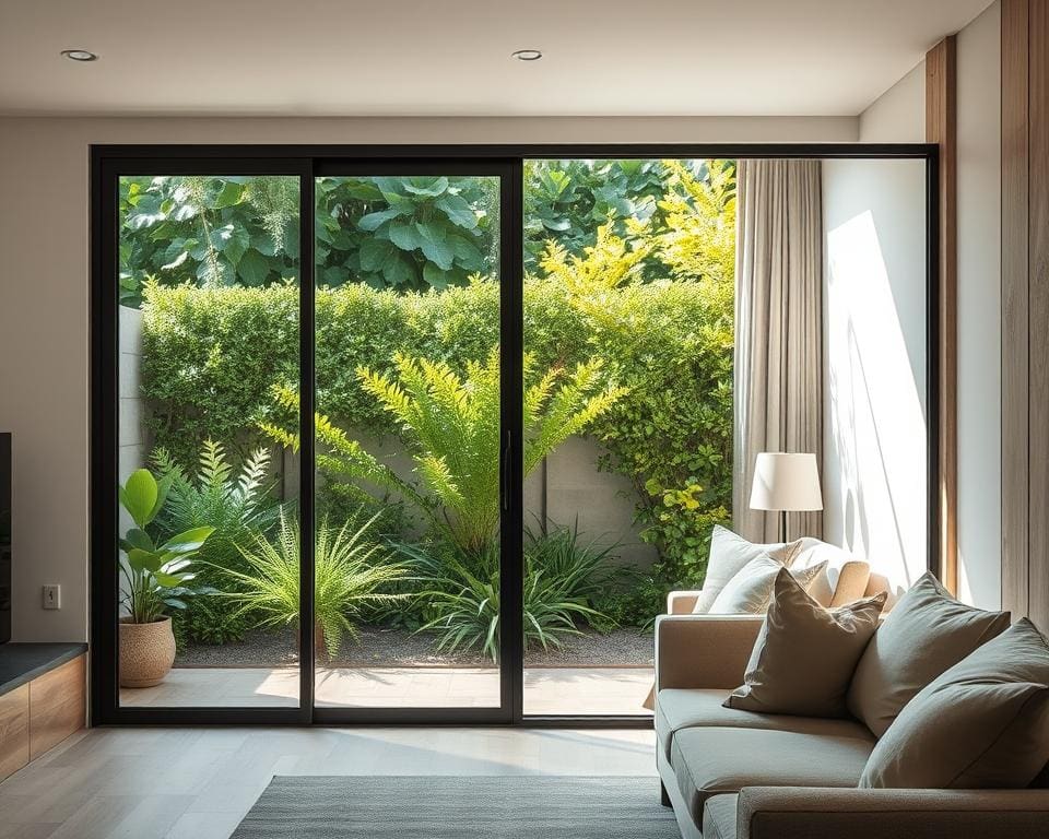 verbinding tuin en woonkamer verbinding tuin en woonkamer