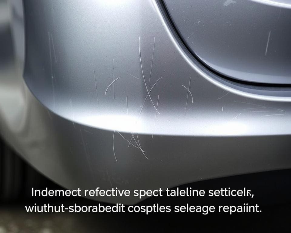 Hoe verwijder je bumper krassen zonder volledig spuiten?