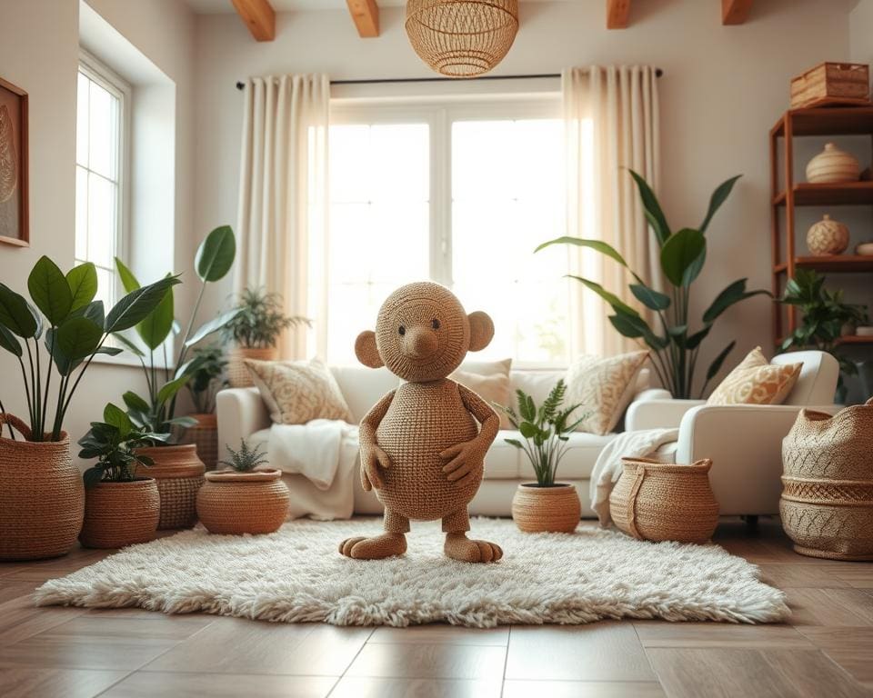 Hoe breng je karakter met natuurlijke materialen?