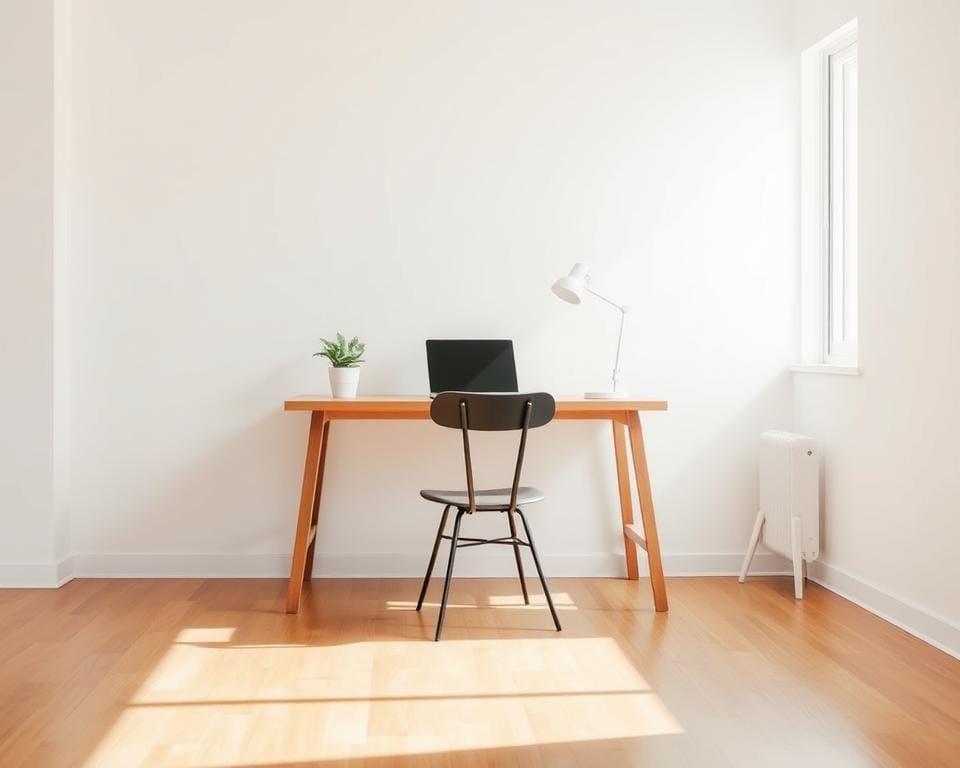 Hoe creëer je een minimalistische werkplek thuis?