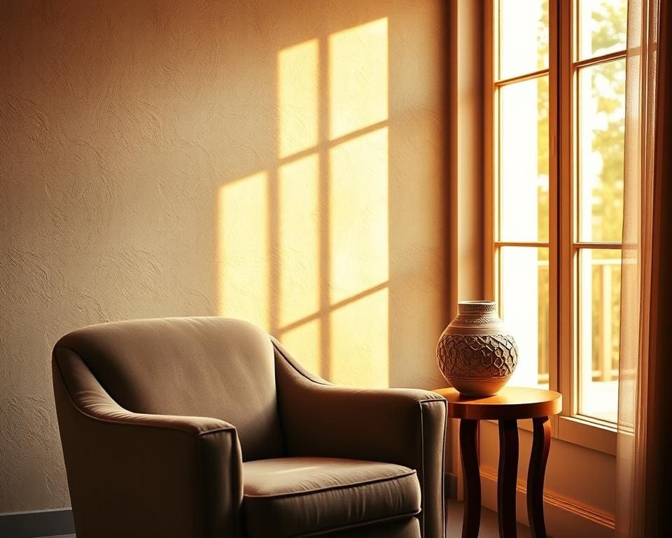 Hoe gebruik je licht om textuur te versterken?