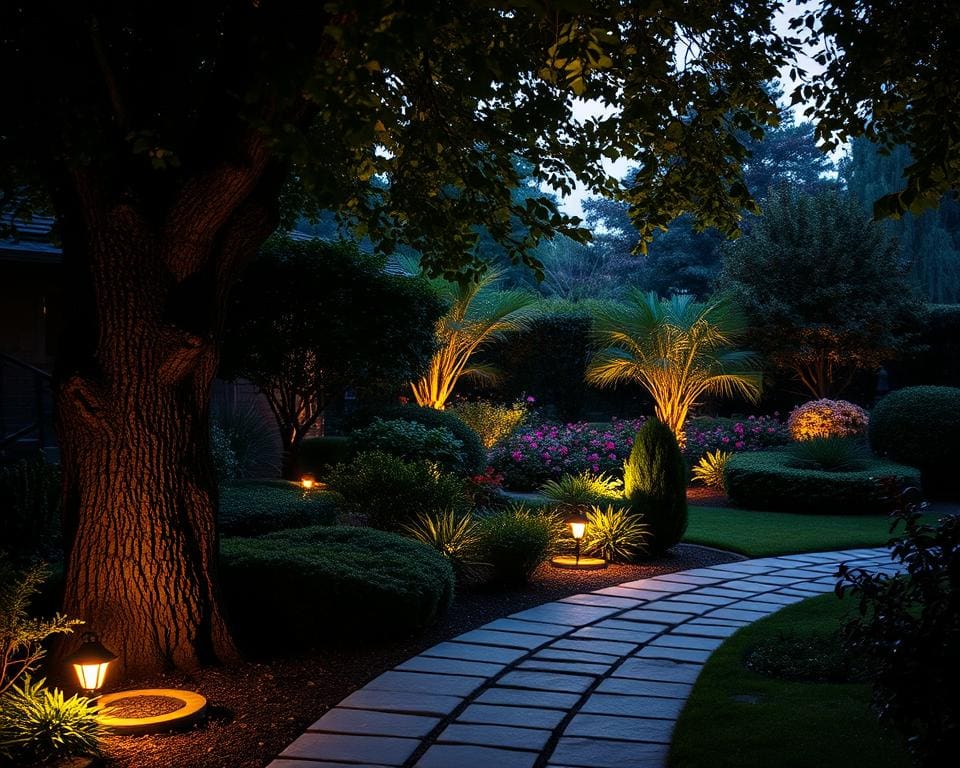 Hoe gebruik je tuinverlichting om sfeer en diepte te creëren?