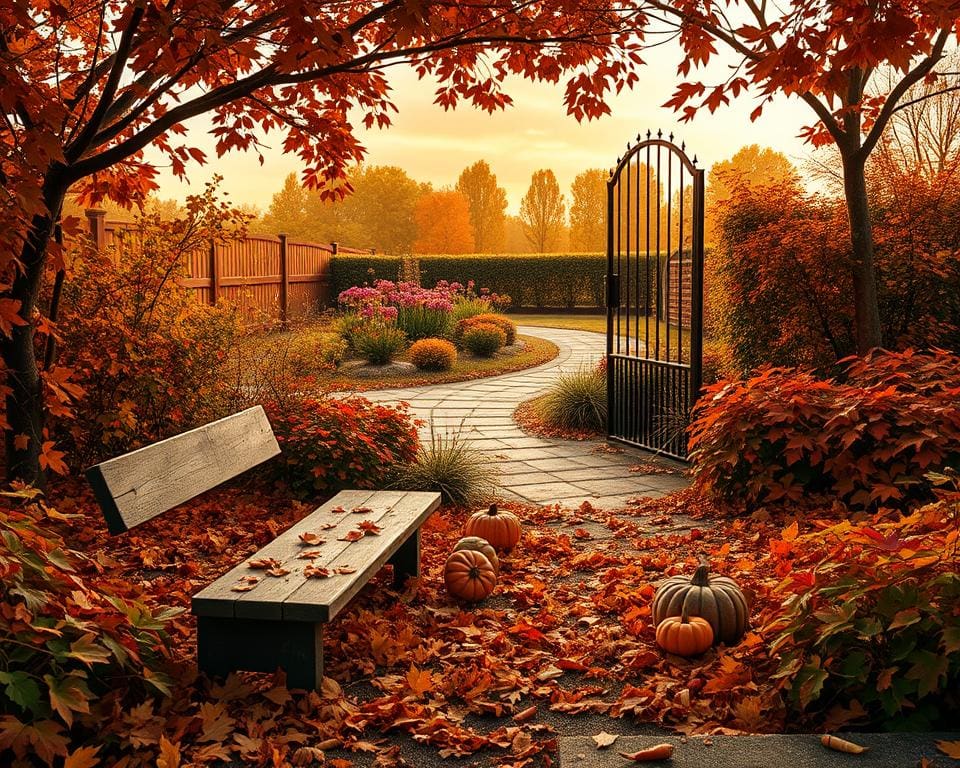 Hoe maak je van je tuin een gezellige herfstplek?