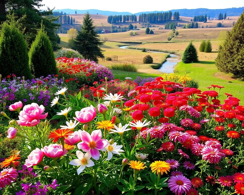 Hoe ontwerp je een tuin die het hele jaar bloeit?