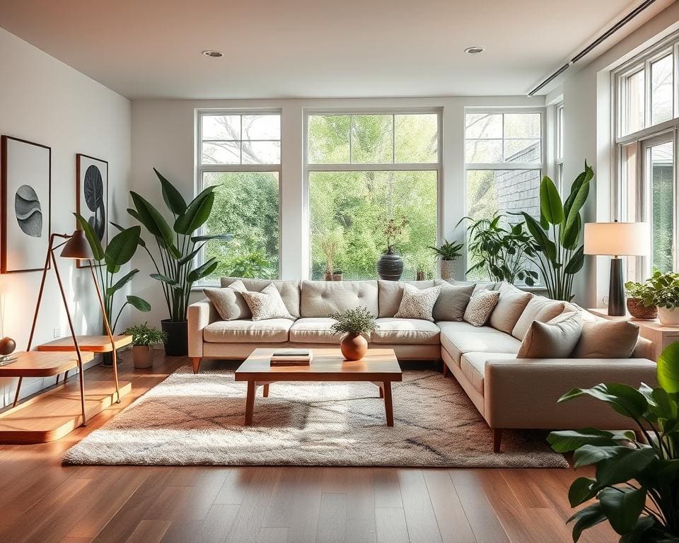 Hoe richt je een woonkamer stijlvol en praktisch in?