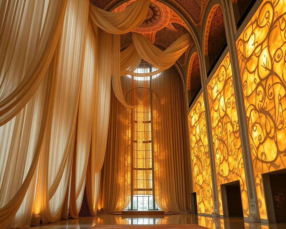 Wat maakt textiel een architectonisch element?