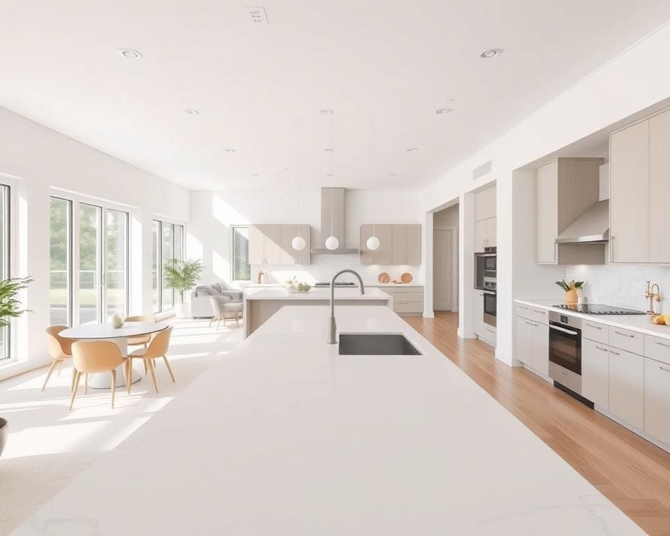 Wat zijn de voordelen van een open keukenconcept?