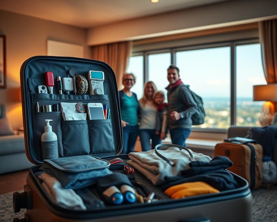 Wat zijn slimme hacks voor op reis met het gezin?