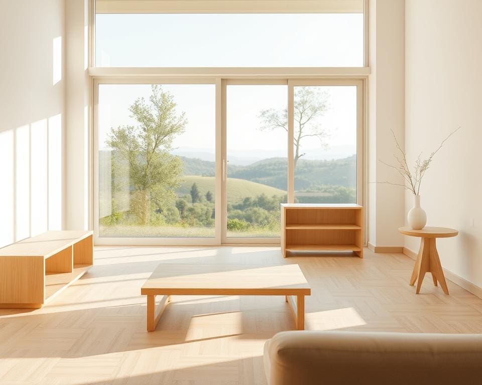 Welke houtsoorten passen bij lichte interieurs?