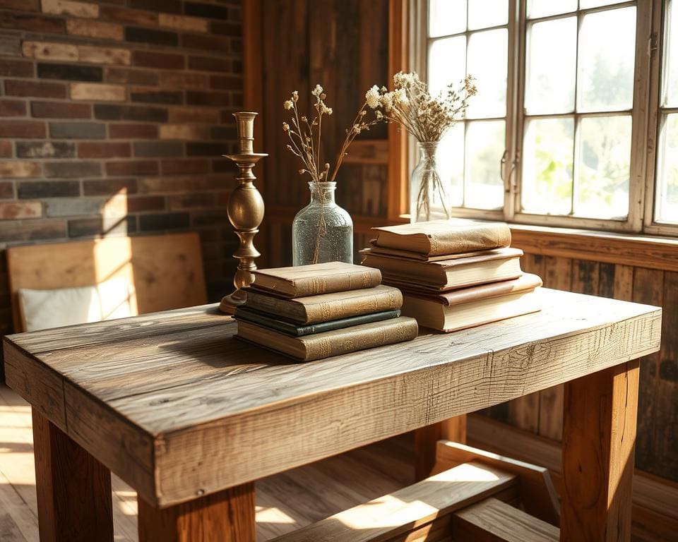 Welke materialen behouden charme door gebruik?