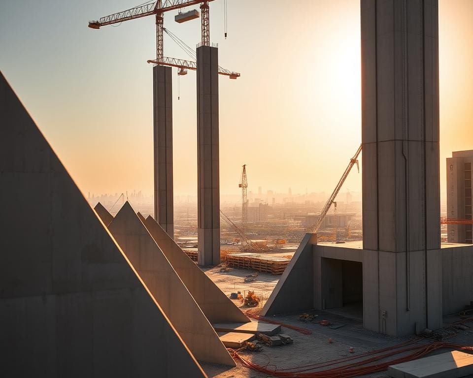 Welke rol speelt beton bij moderne bouwprojecten?