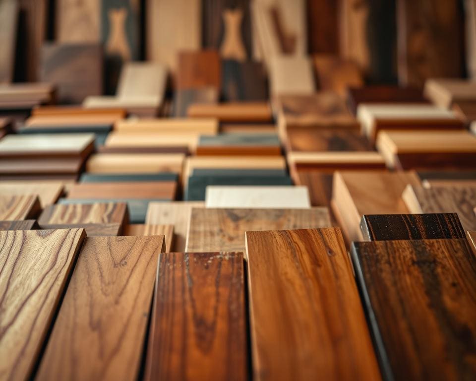 Welke tinten versterken de schoonheid van hout?