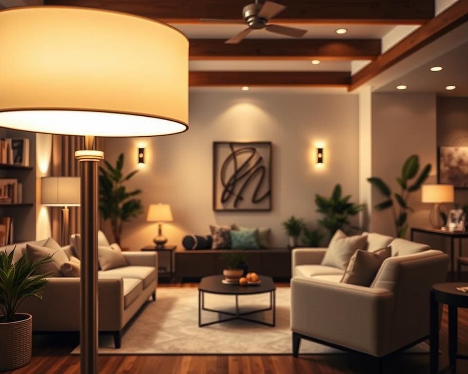 Hoe maak je je woonkamer warm met stijlvolle verlichting?