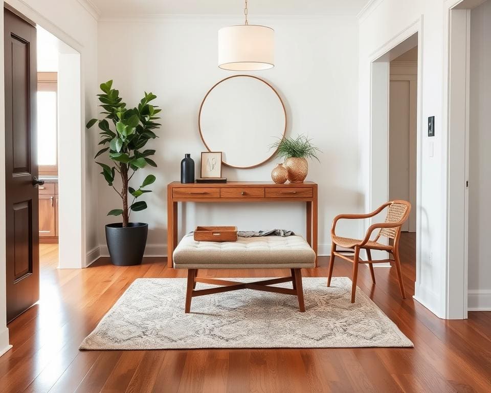 Hoe richt je een hal praktisch en stijlvol in?