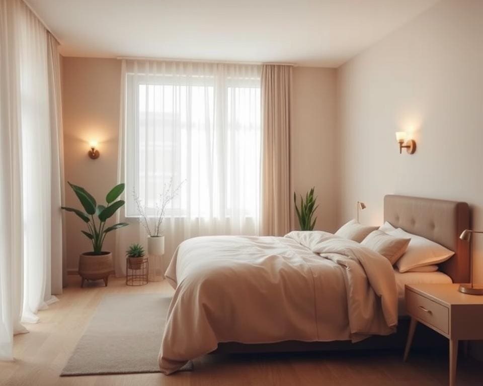 Hoe richt je een slaapkamer rustgevend in?