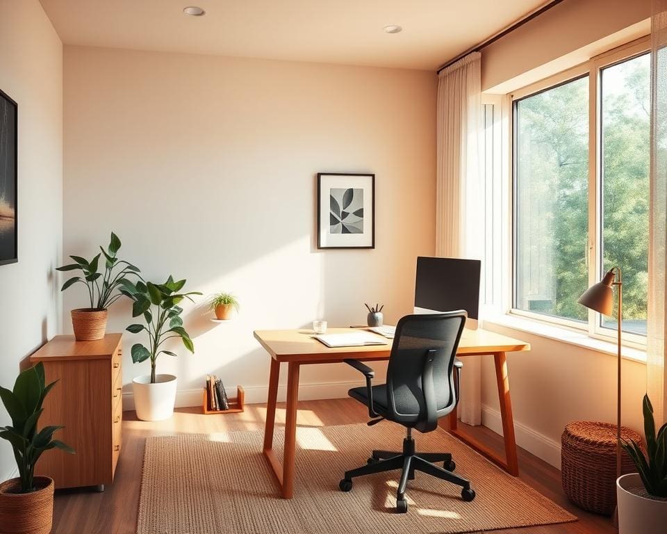 Hoe richt je een thuiskantoor rustig en praktisch in?