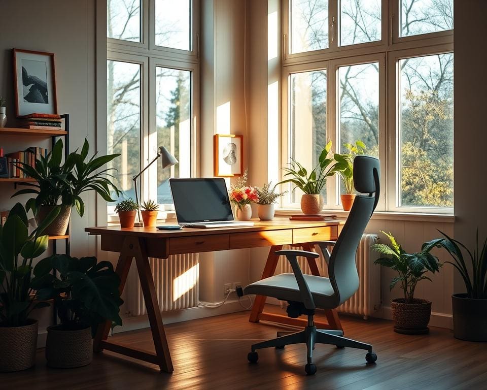 Hoe richt je je werkplek warm en kalm in?