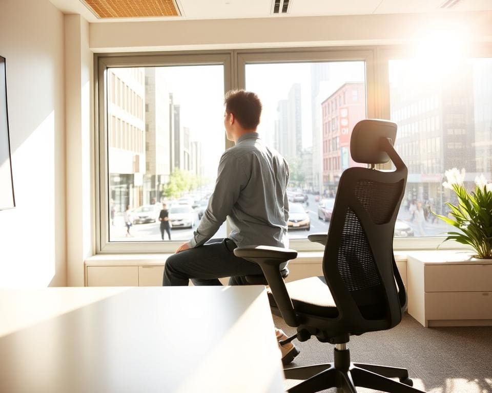 Hoe verbeter je je houding tijdens bureauwerk?