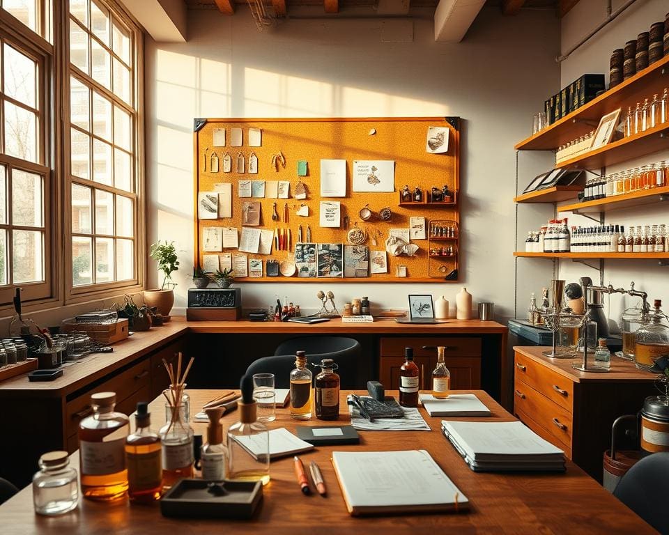 Wat doet een parfumeur op een gewone werkdag?