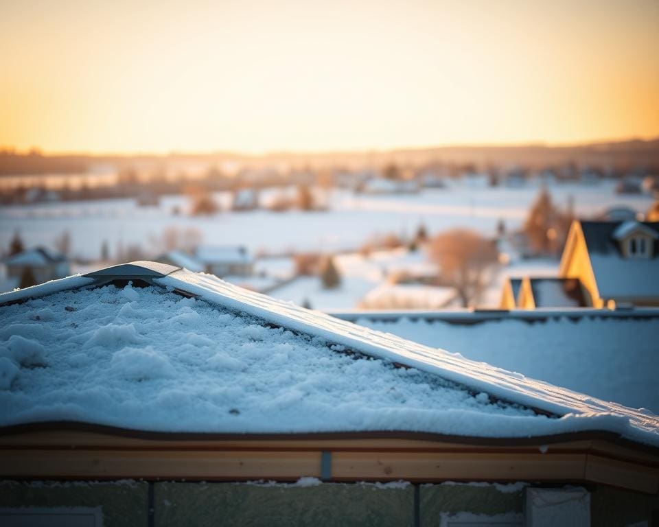 Wat maakt dakisolatie zo belangrijk in de winter?