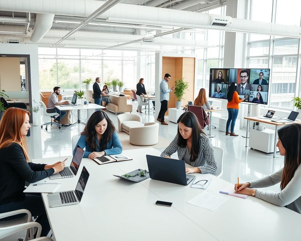 Wat maakt hybride werken populair bij bedrijven?