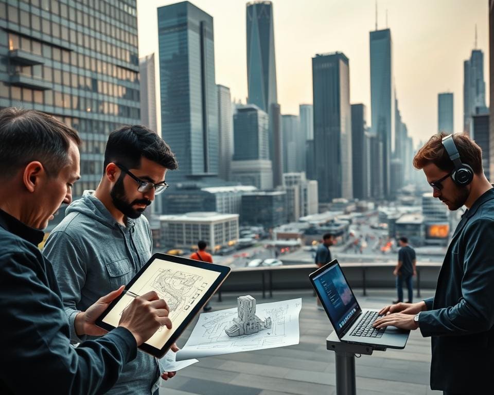 Welke beroepen combineren creativiteit en techniek?