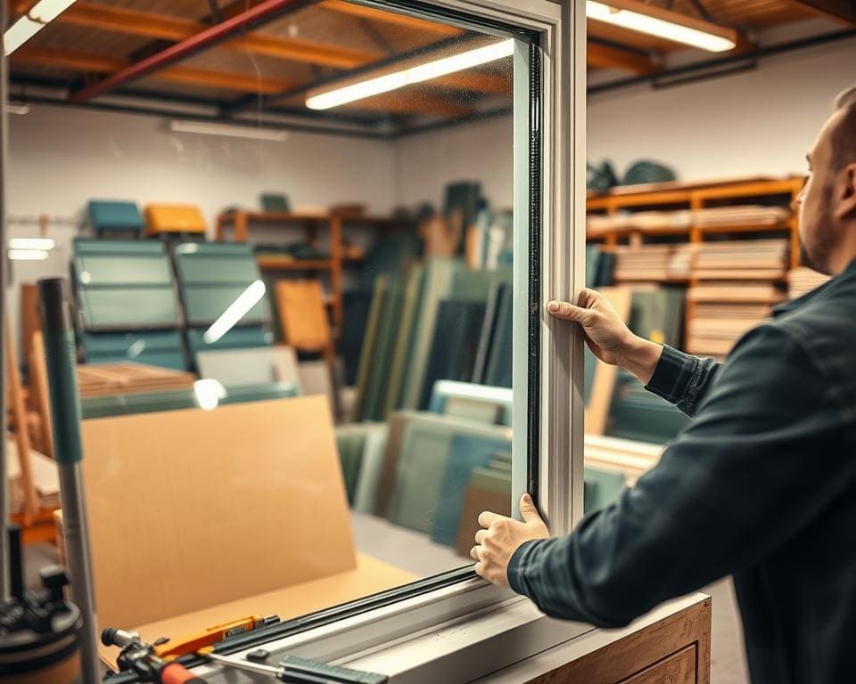 Welke glaszetter vervangt je ramen met HR++ glas?